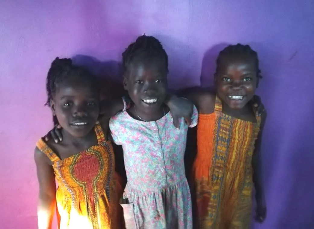 Michelle in the middle, with Christine (left) and Vennah