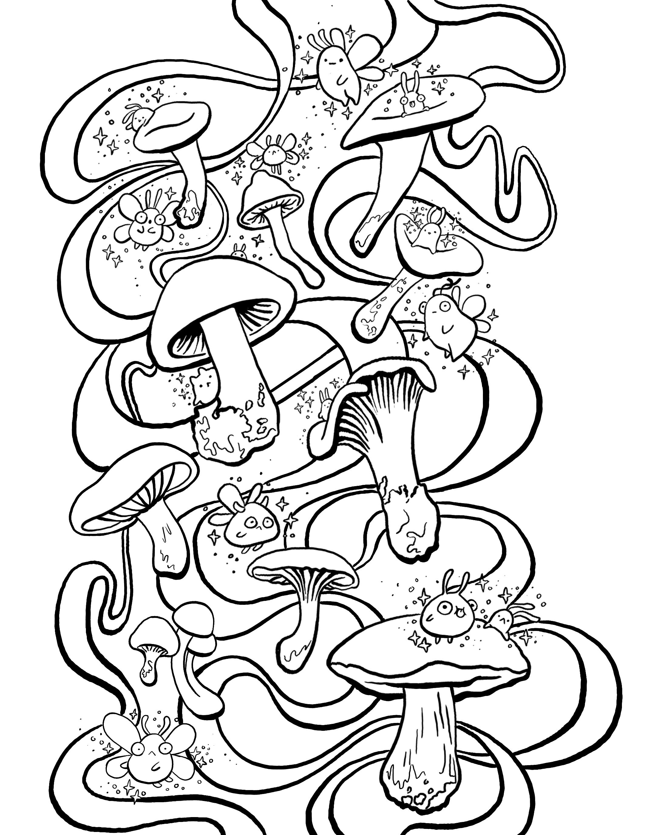 Free Coloring Page — Katie Struk Illustrations