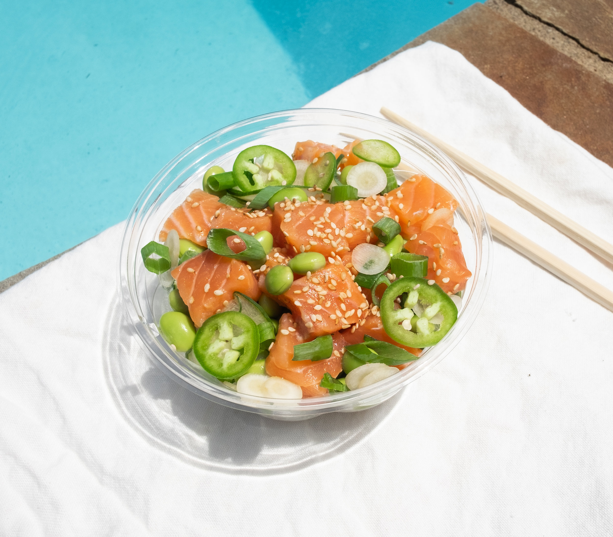 Salmon for Days poke bowl