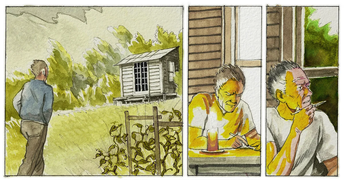 depression-anxiety-self-help-graphic-novel-writing-therapy-nature