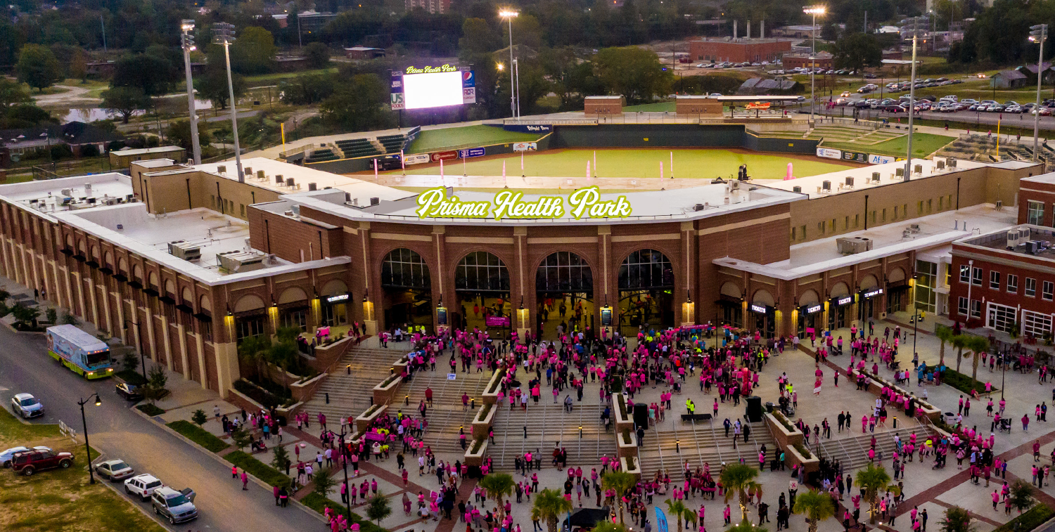 Image of Prisma Health Park during Prisma Health's Walk For Life Event.