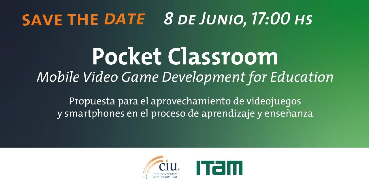 Pocket Classroom: Desarrollo de videojuegos móviles para la educación