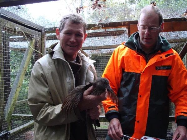 Roger Beattie giving Ngai Tahu Weka