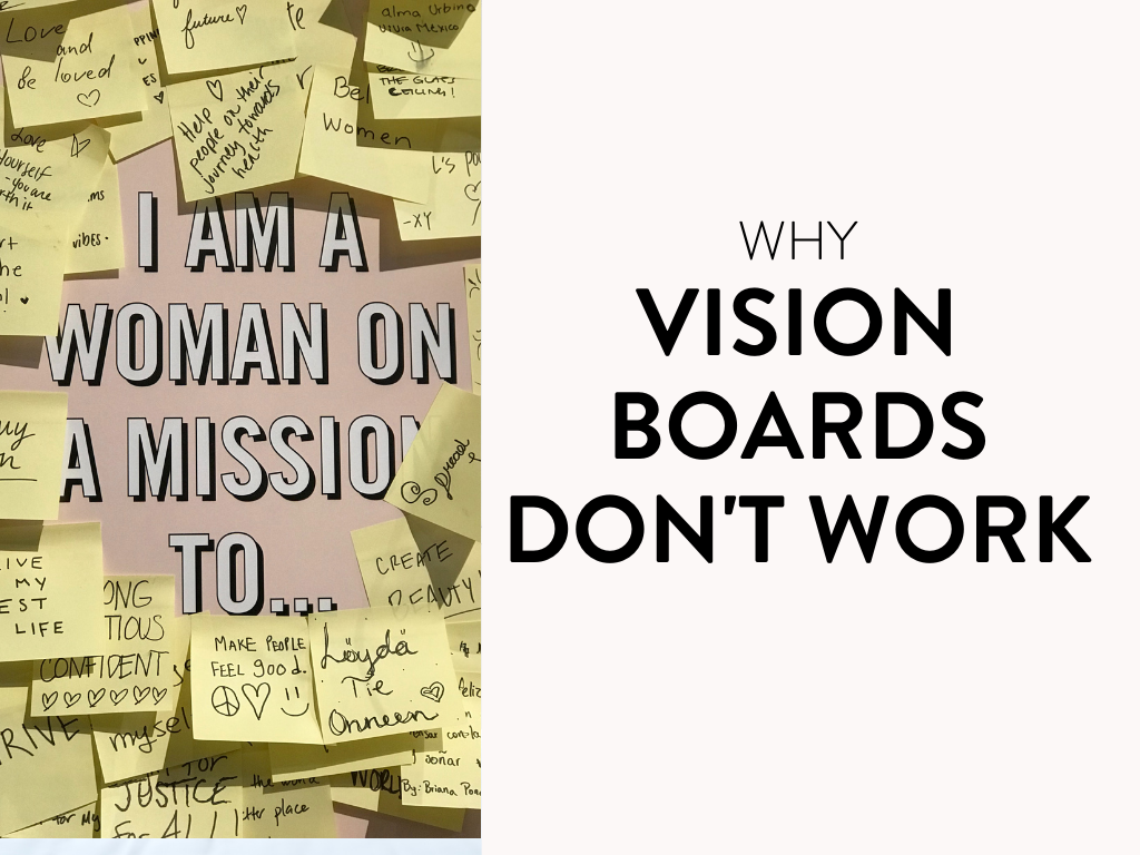 Why Vision Boards Don't Work — Martina Fink Holistic Health Coach