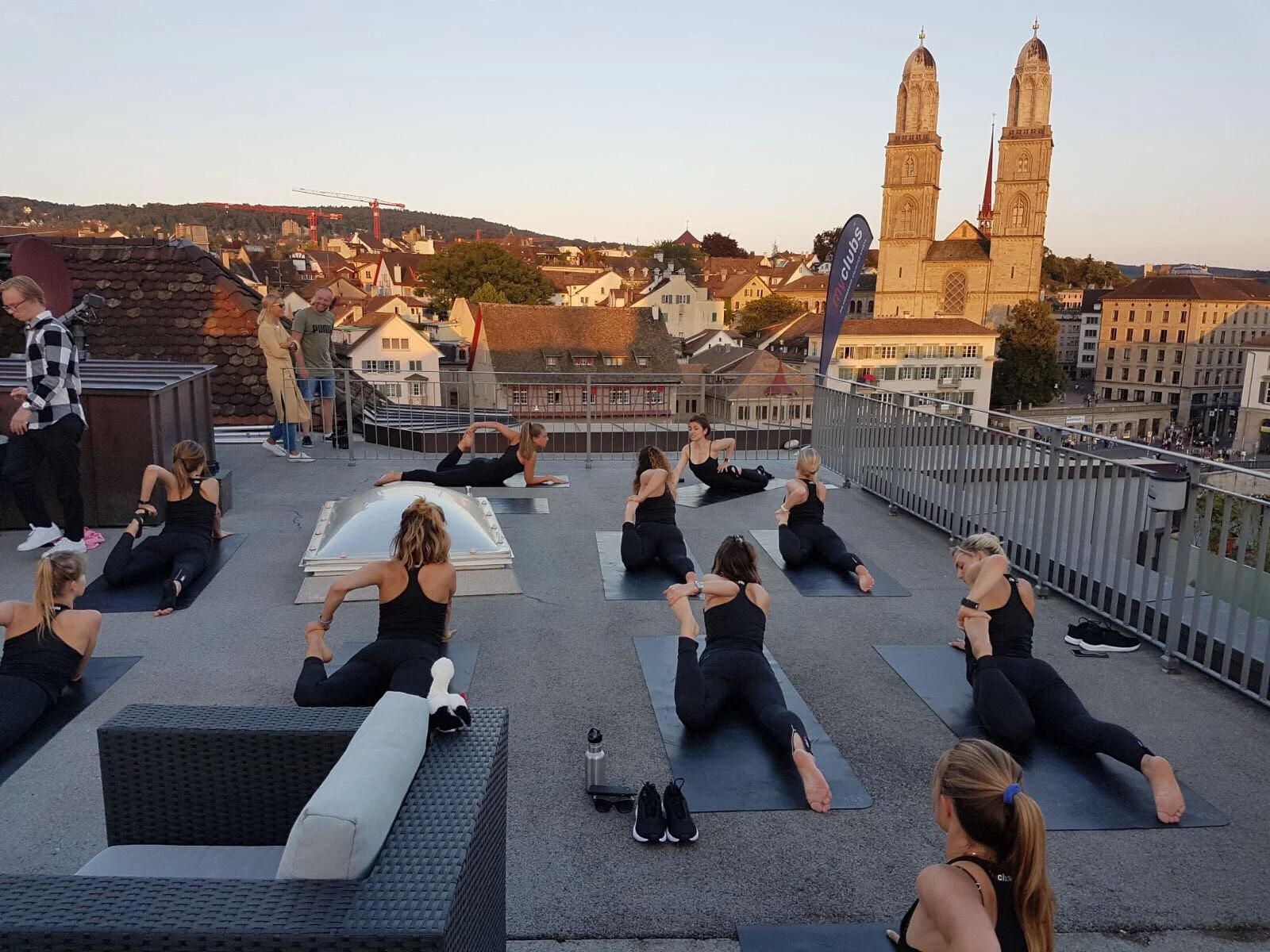 Rooftop Yoga and Breakletics with My Clubs