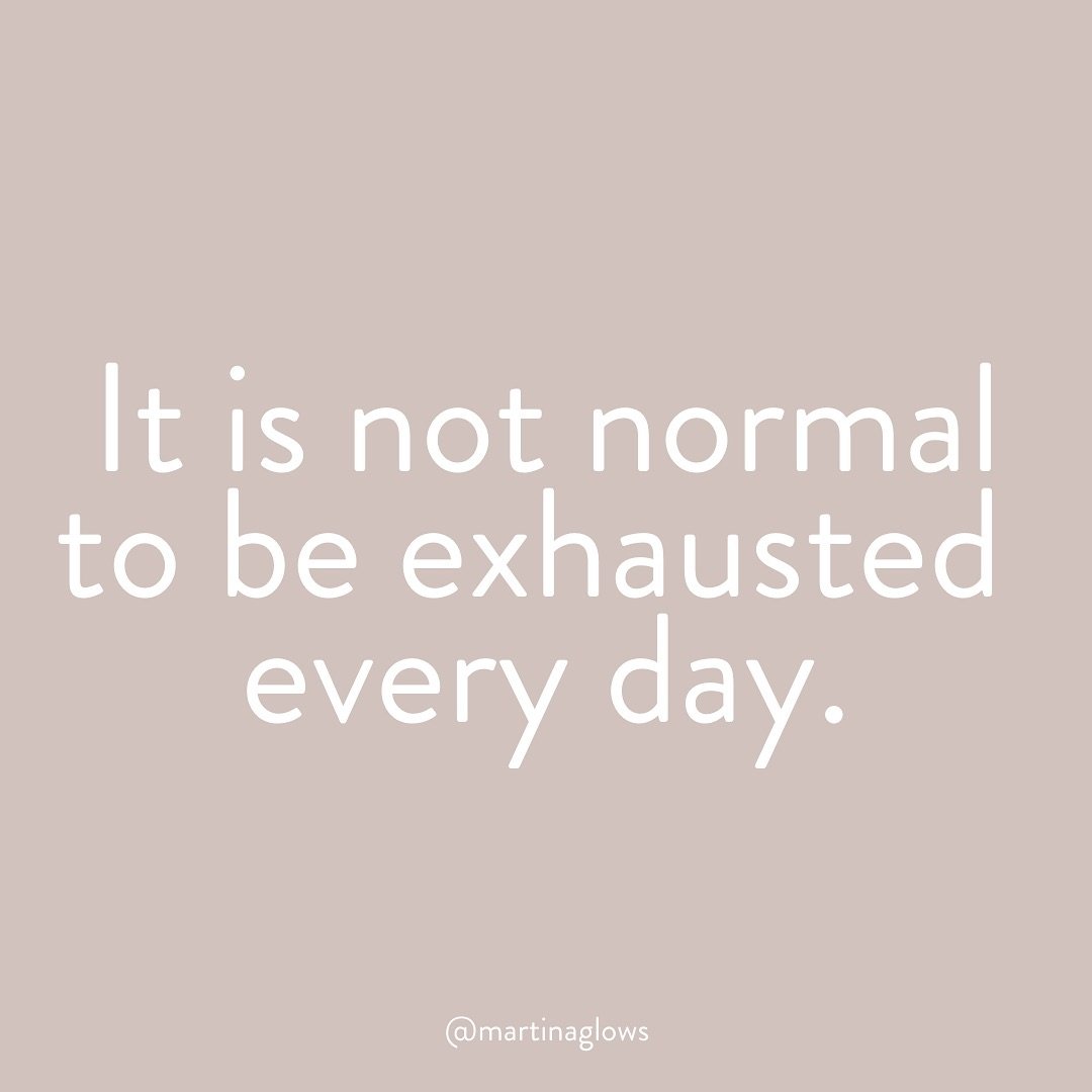 Whoever told you it is &ldquo;normal&rdquo; to be stressed, tired, exhausted, and overwhelmed every day, lied to you. 😵&zwj;💫

It is *normalized* in our Western society.

But it is not normal.

Please do not ignore these physical symptoms.

Your bo