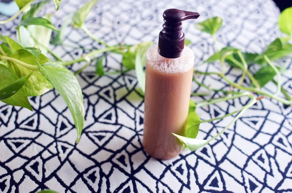 DIY Black Soap & Tea Tree Face Cleanser