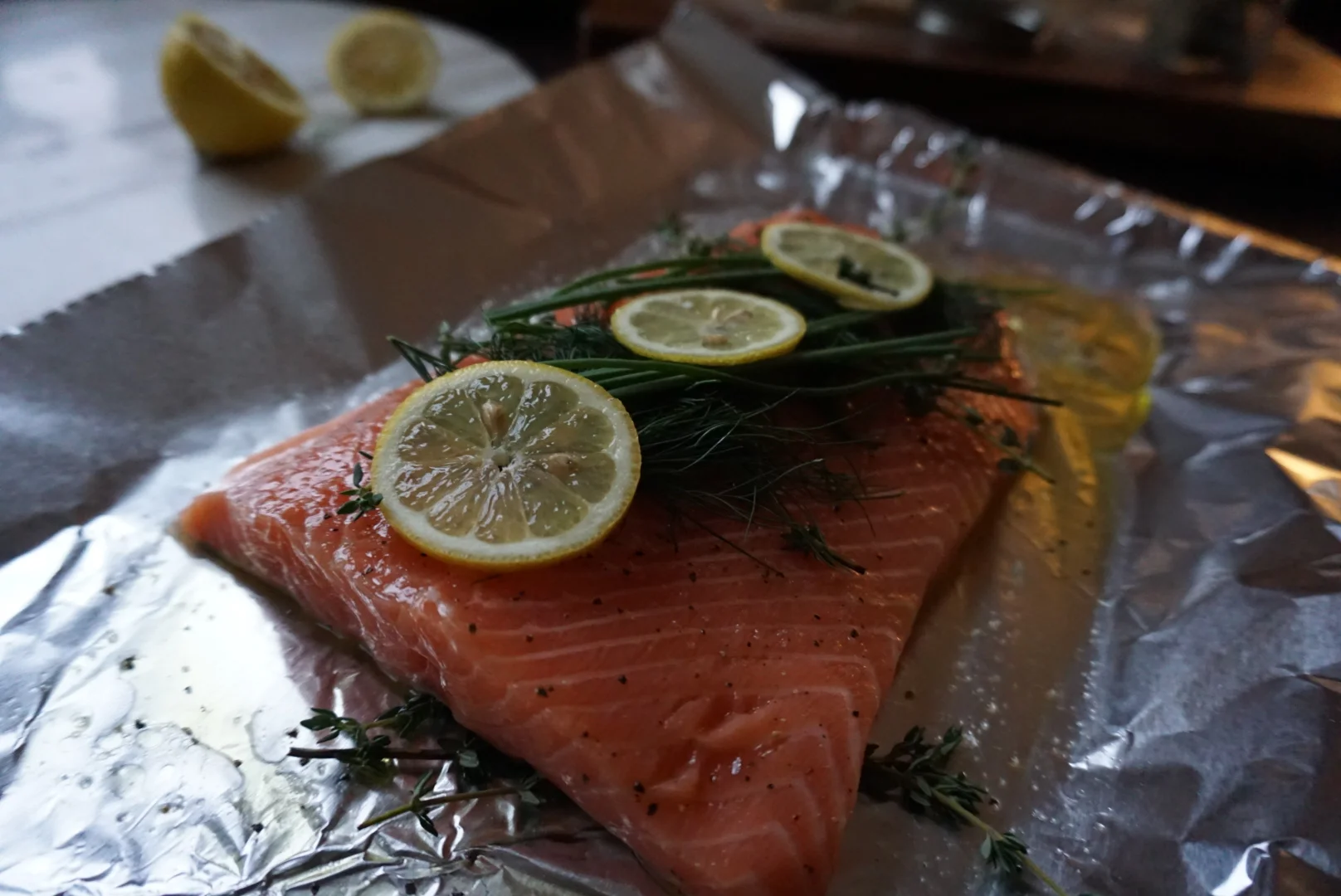Slow-Baked Salmon