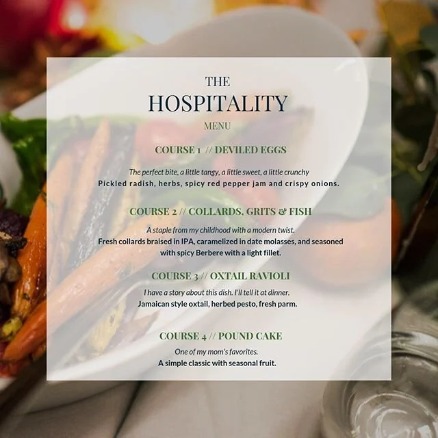 This day last year I curated a dinner at the original @nicolemcrowder studio. Thank you so much @maame_b for reminding me about this event. I plan on doing this again. This meal was too good not to make again.