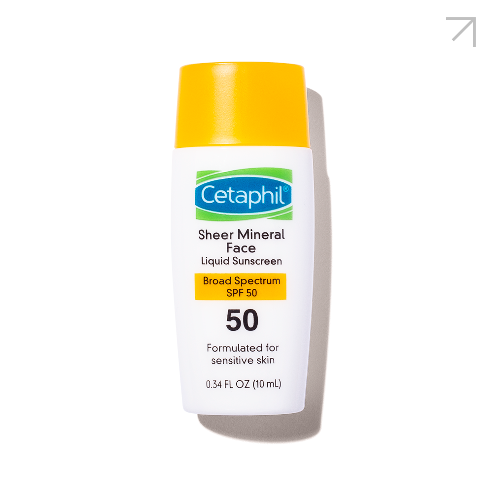 附赠:Cetaphil Sheer Mineral Face Liquid Sunscreen .防晒系数50