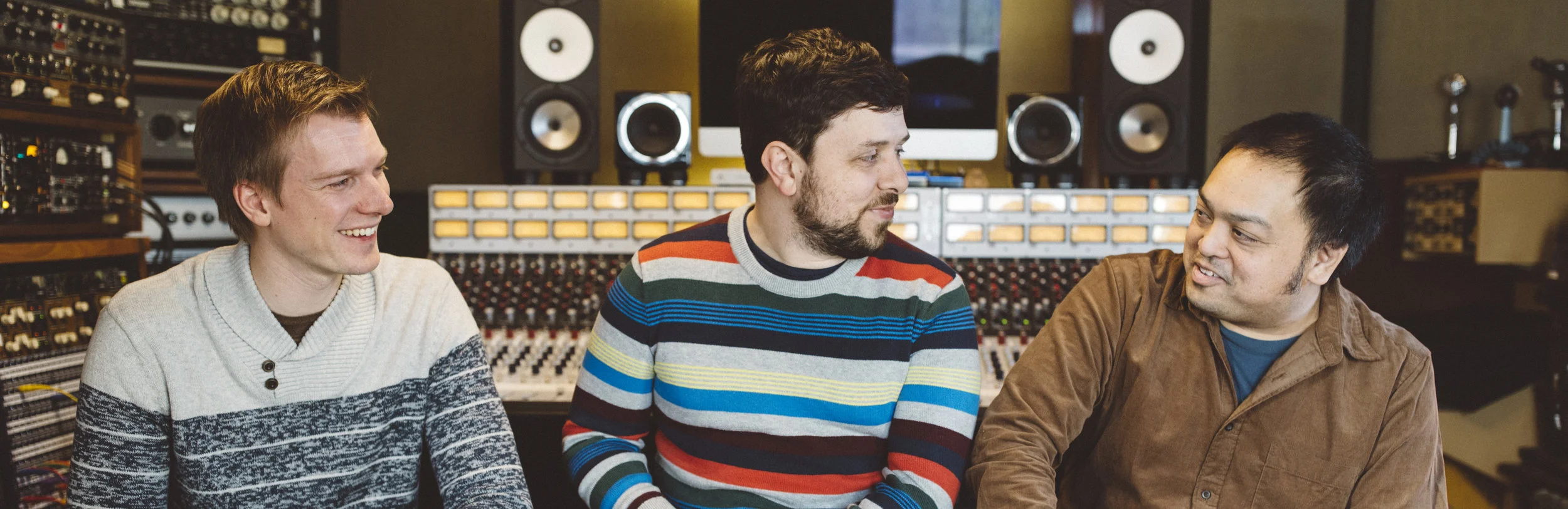 The Honeytone production team of Patrick Boland, Marty Brueggemann and Jeff Patlingrao