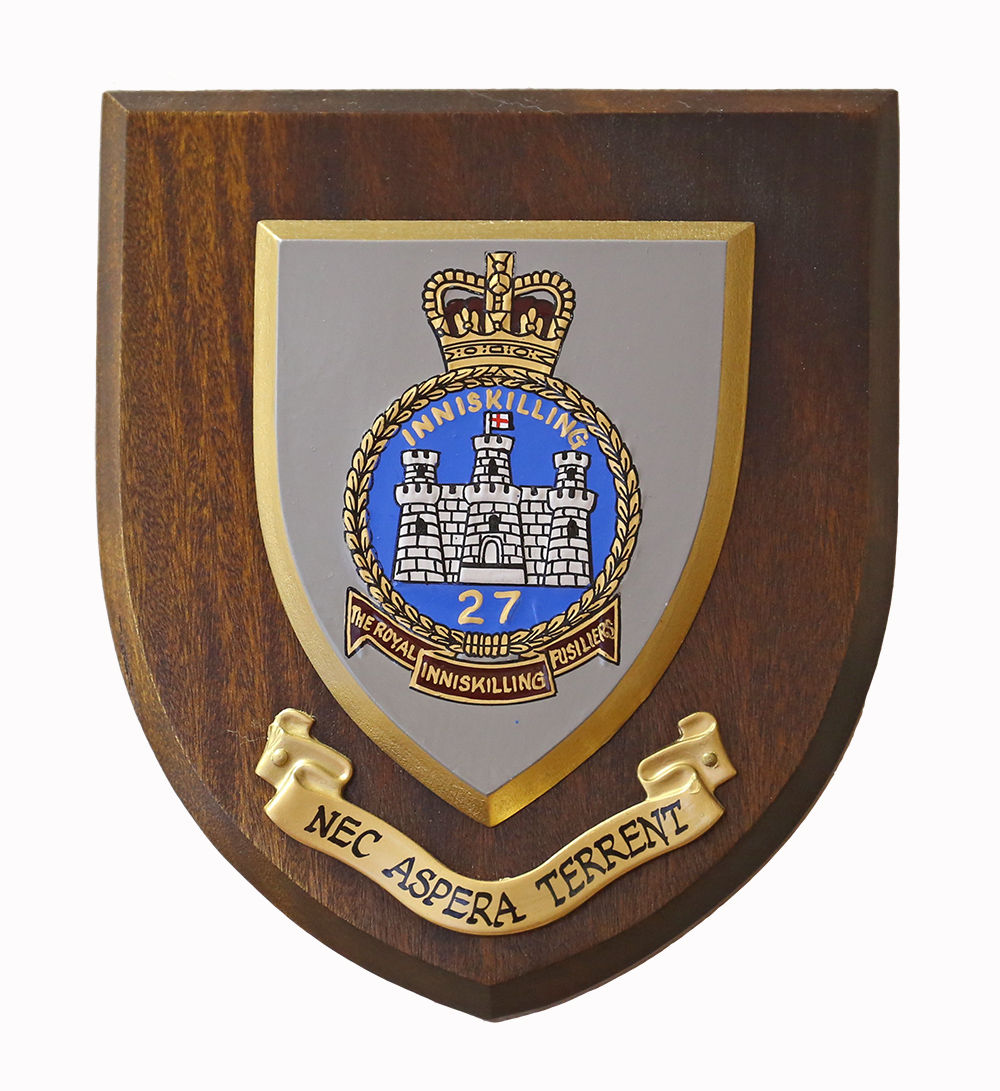  The Regimental Crest of the Royal Inniskilling Fusiliers