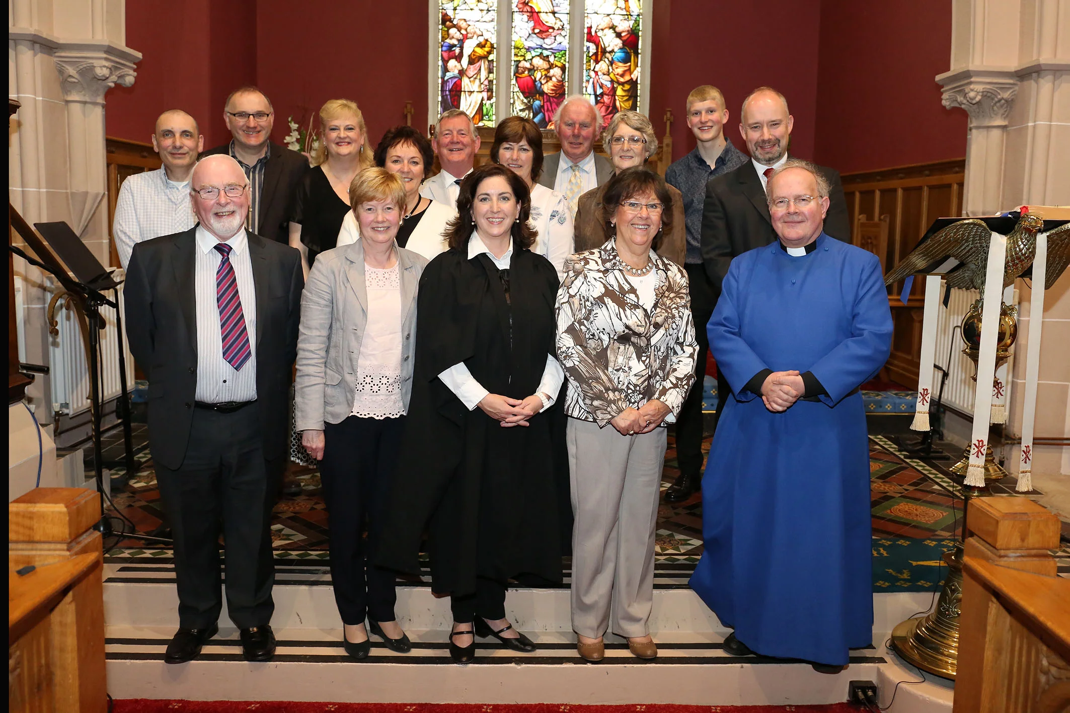 Musicians, singers and readers who took part in the Kilbride recital.