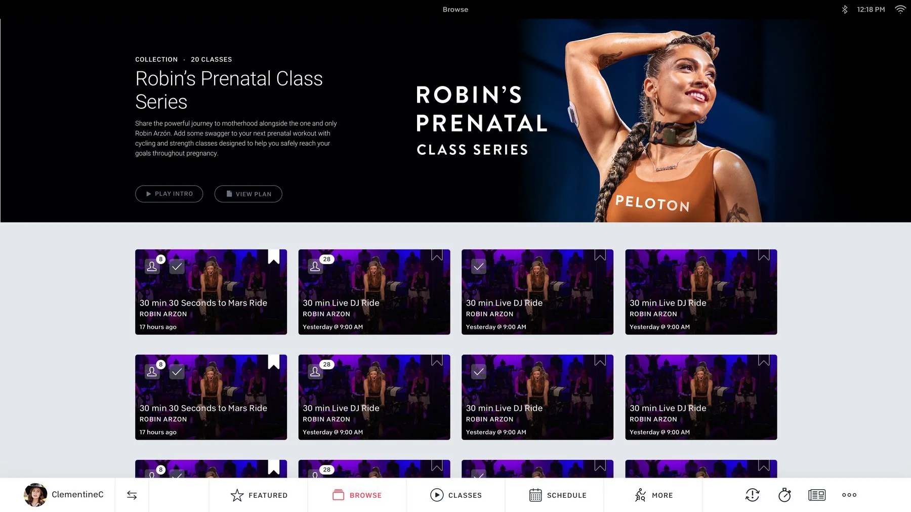 Peloton's First Prenatal Class Collection