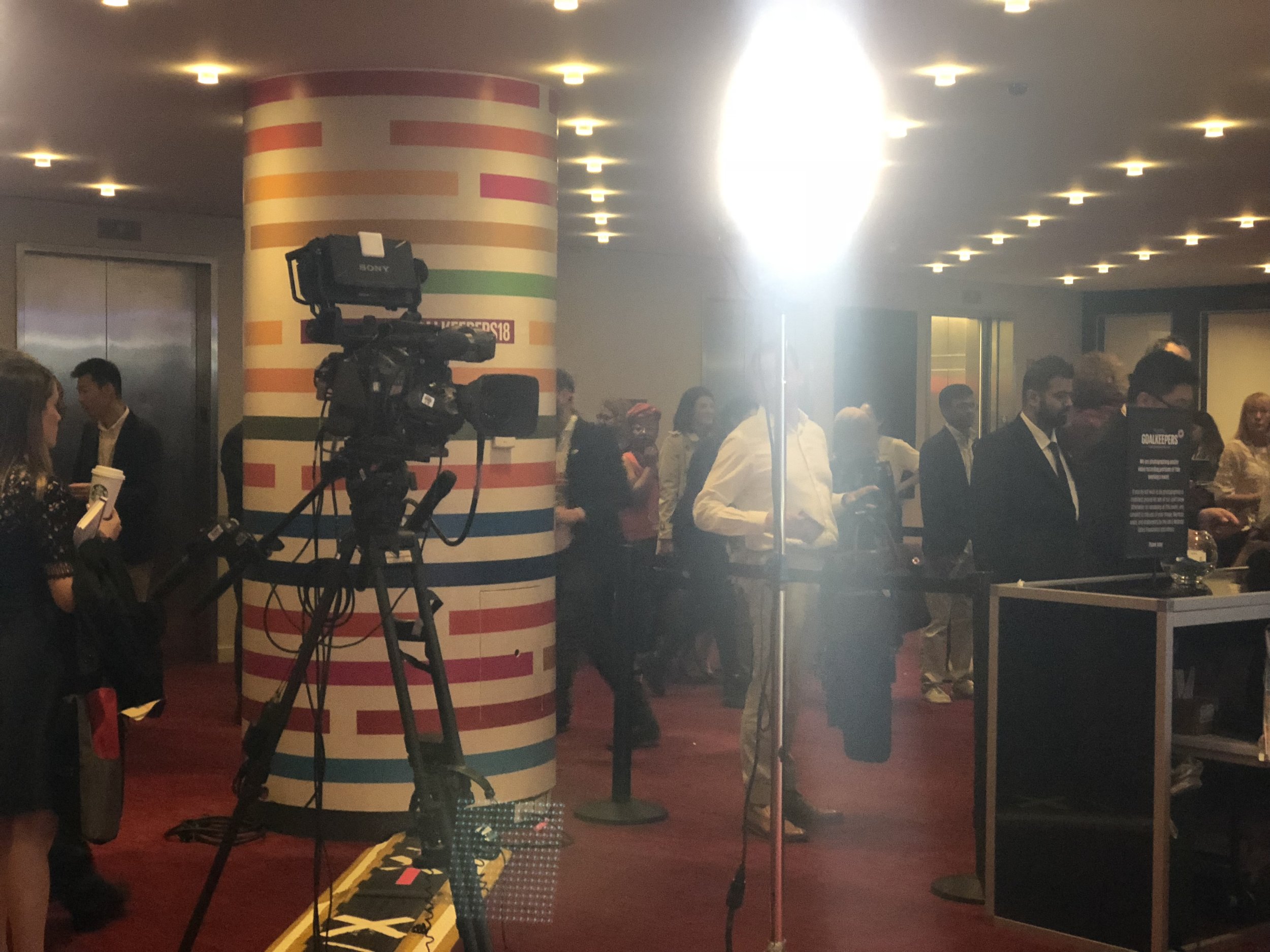 I wrote our livestream script, and worked directly with our onscreen talent, Maps Maponyane, to adjust questions and script language on the fly as needed.