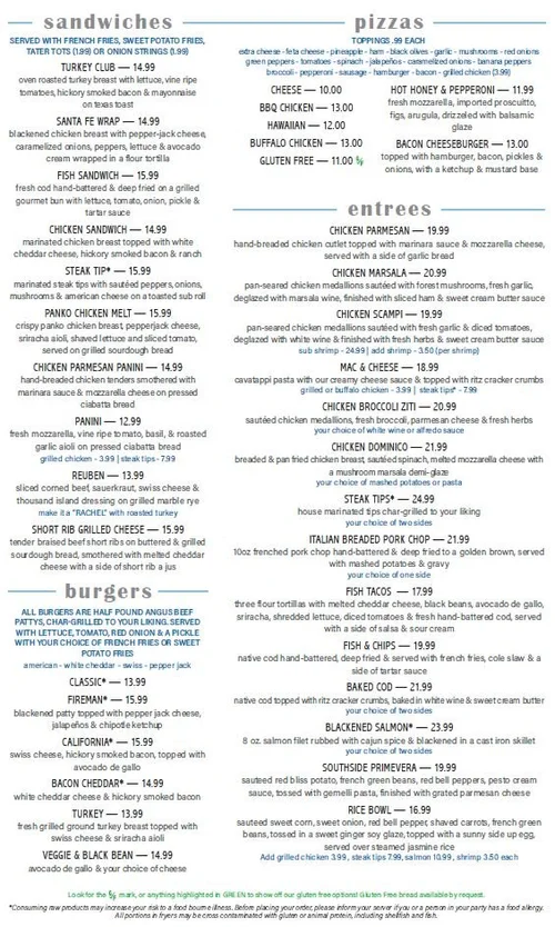 Eat SouthSide Tavern Restaurant in Braintree Restaurants in