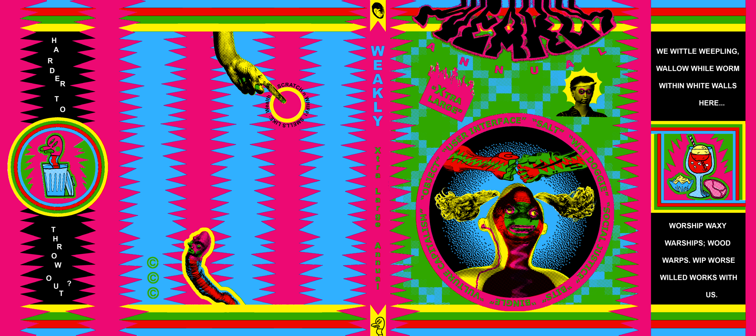 WEAKLY XL ANNUAL DUST JACKET DESIGN