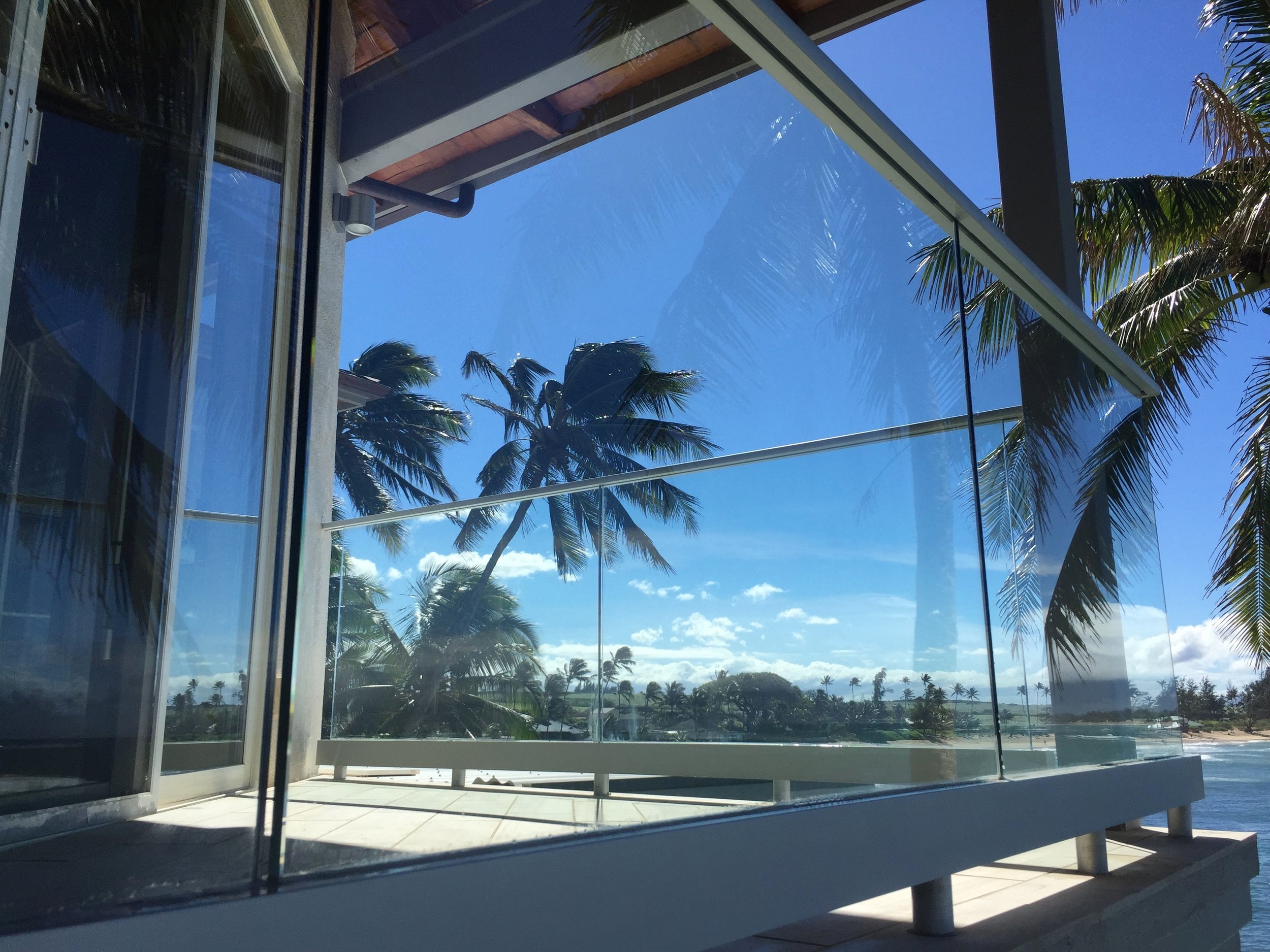 A Beautiful Maui Day Through Clean Windows