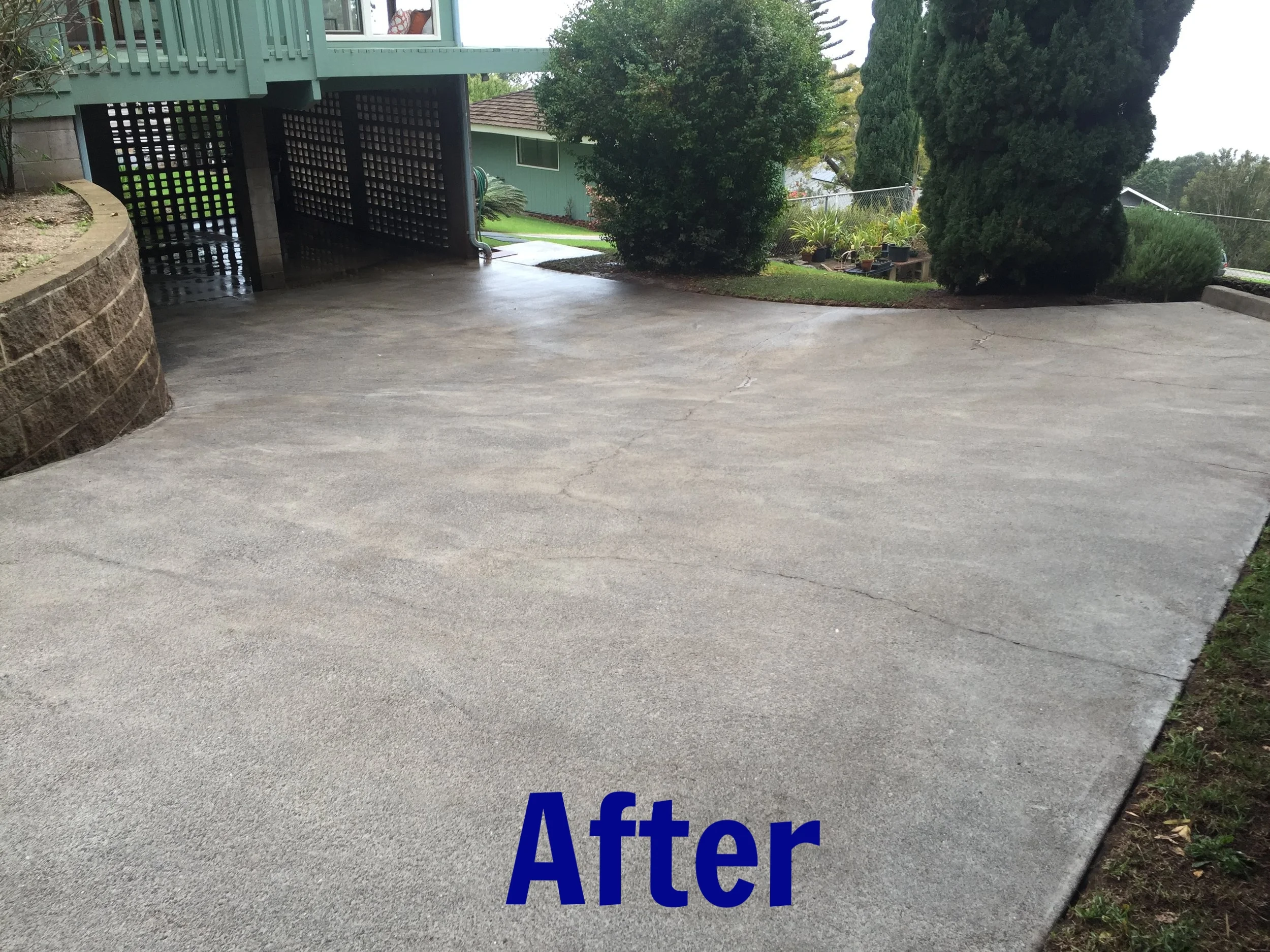 Transformed Driveway