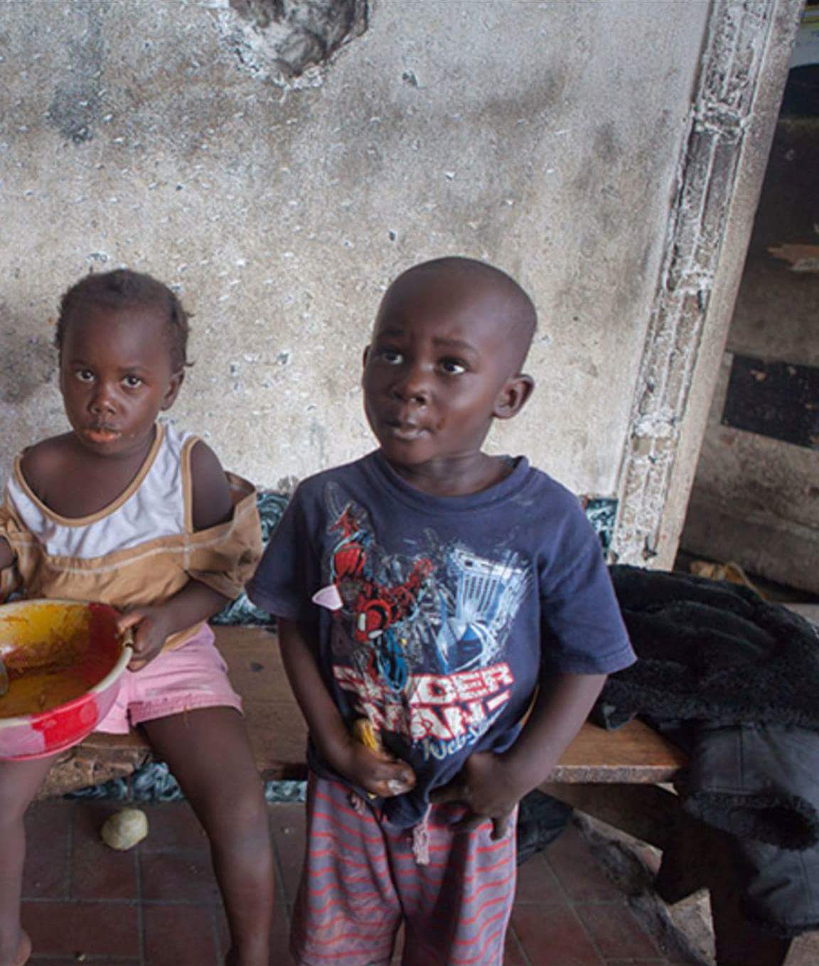 Two of our Kids after a meal.jpeg