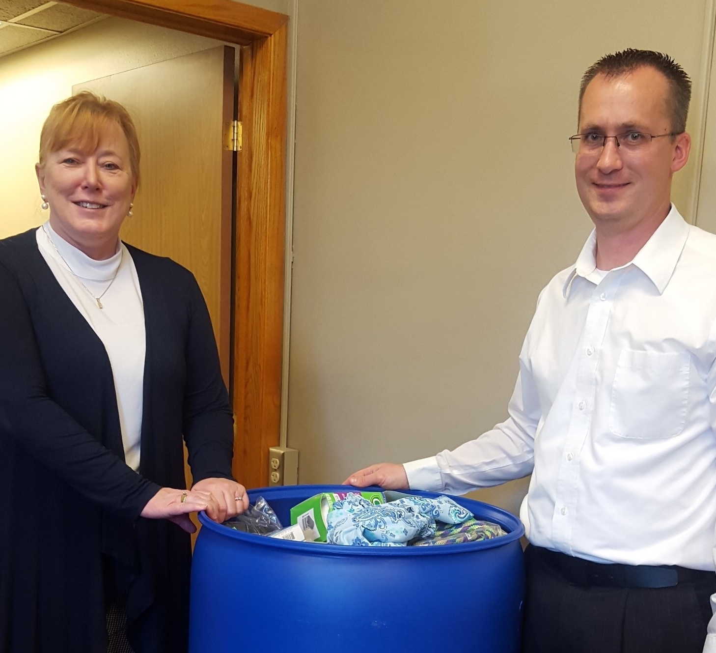 Sioux Falls City Hall Team Members bless CRI Children!