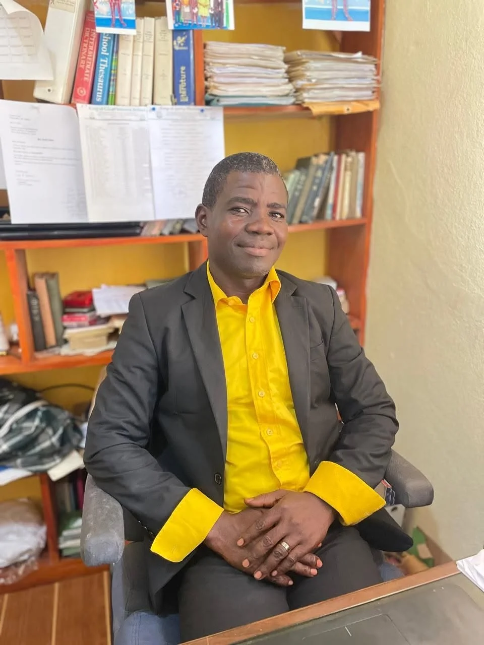 Wedemongar Johnson, CRI’s Principal of King of Glory School.