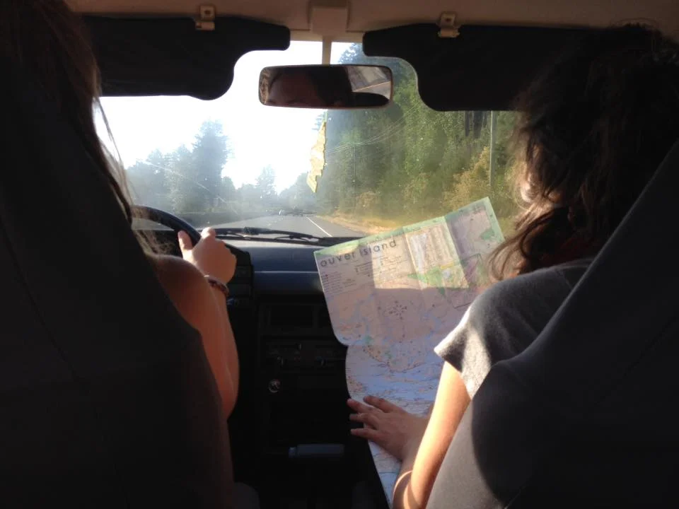 On the road