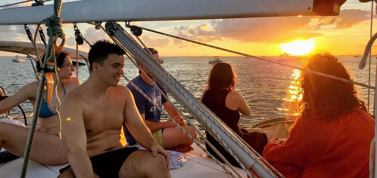 private sailing sunset miami.jpeg