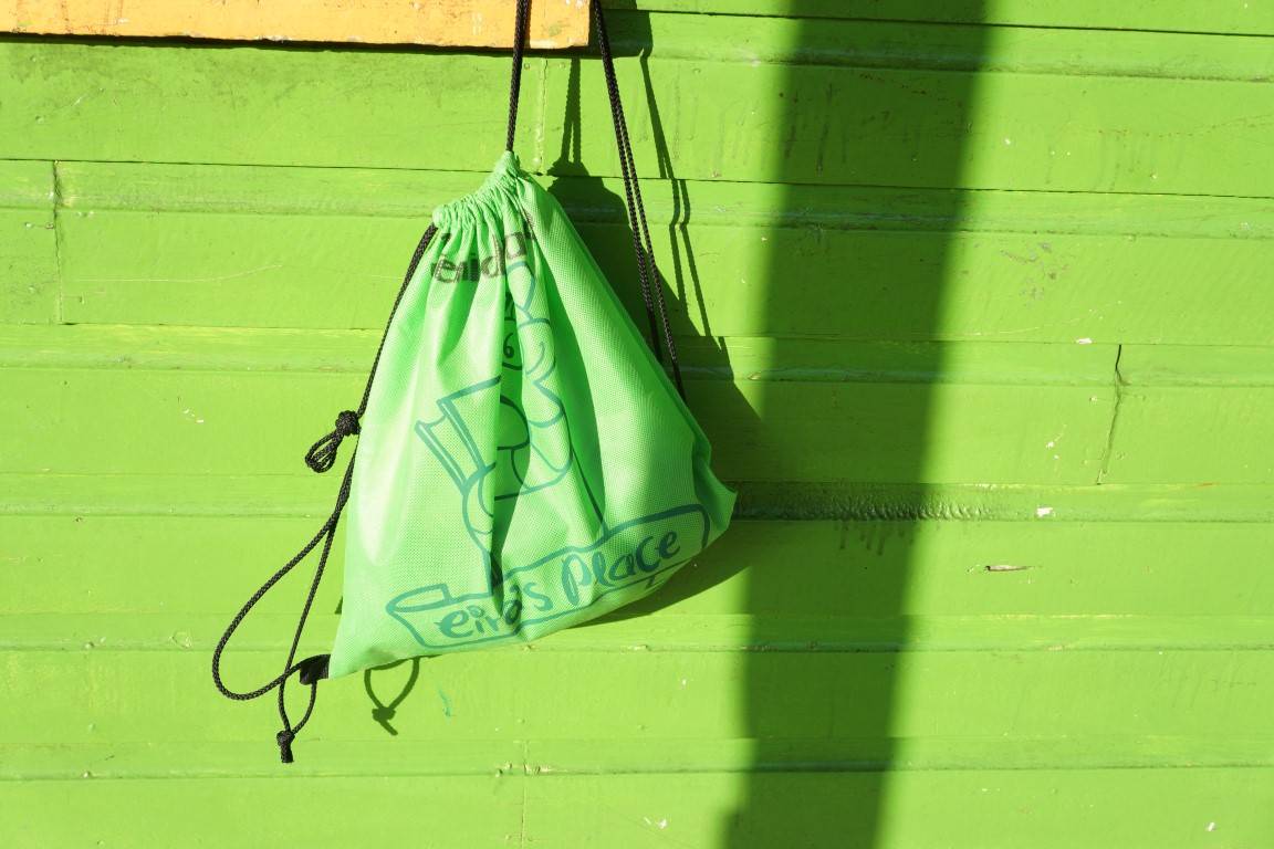 Book bags donated by City of Glen Eira in Melbourne.