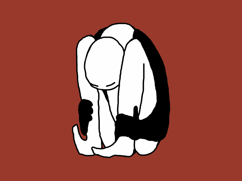 Maroon Spinning Top - Alone Fast.gif