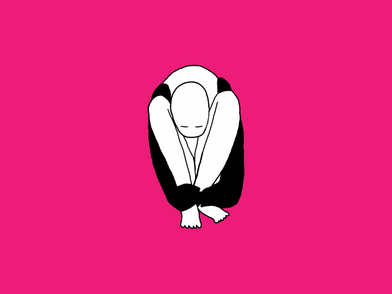 Pink Spinning Top - Alone Fast.gif