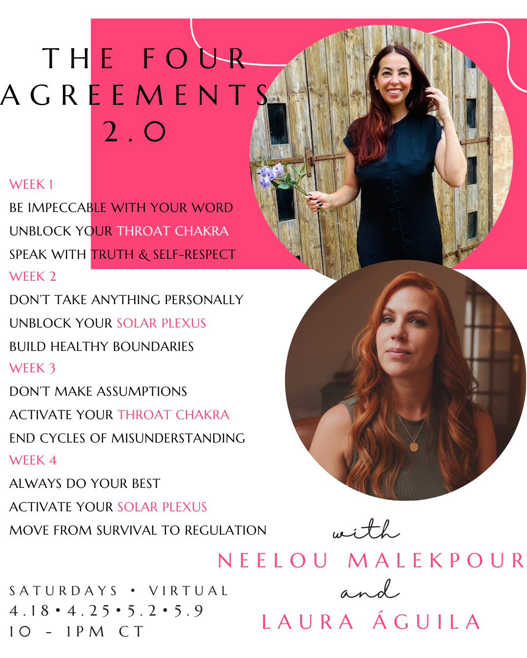 The Four Agreements 2.0 • Advanced 4-Part Workshop