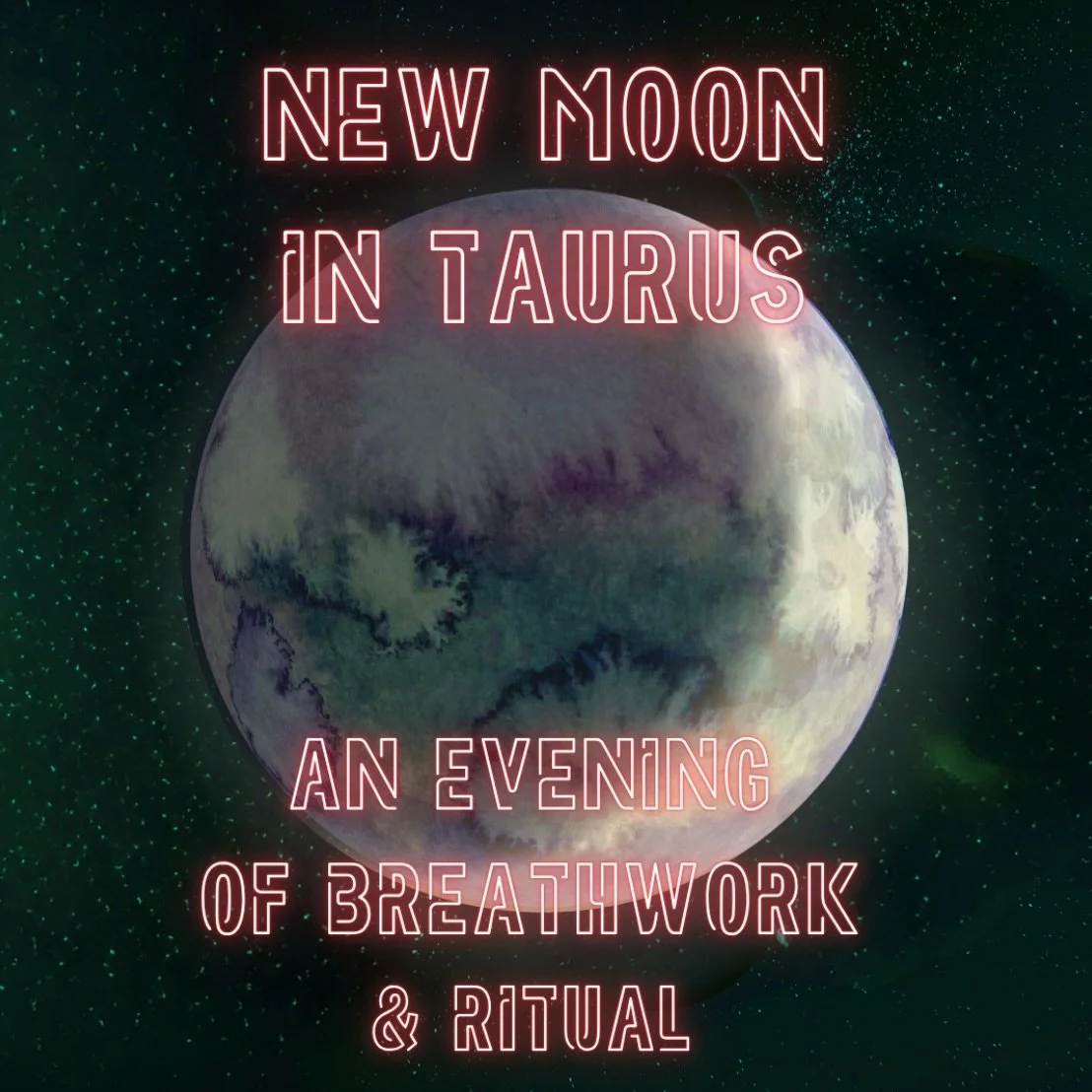 NEW MOON IN TAURUS: AN EVENING OF BREATHWORK &amp; RITUAL 

🌑 ✨ Chill out with some deep breathwork and set your intentions under the calming vibes of the Taurus new moon. ✨ 🌑

📅 Date: Friday, May 15th
⏰ Time: 7:30-9 PM
📍 Location: Brasil Brasil 