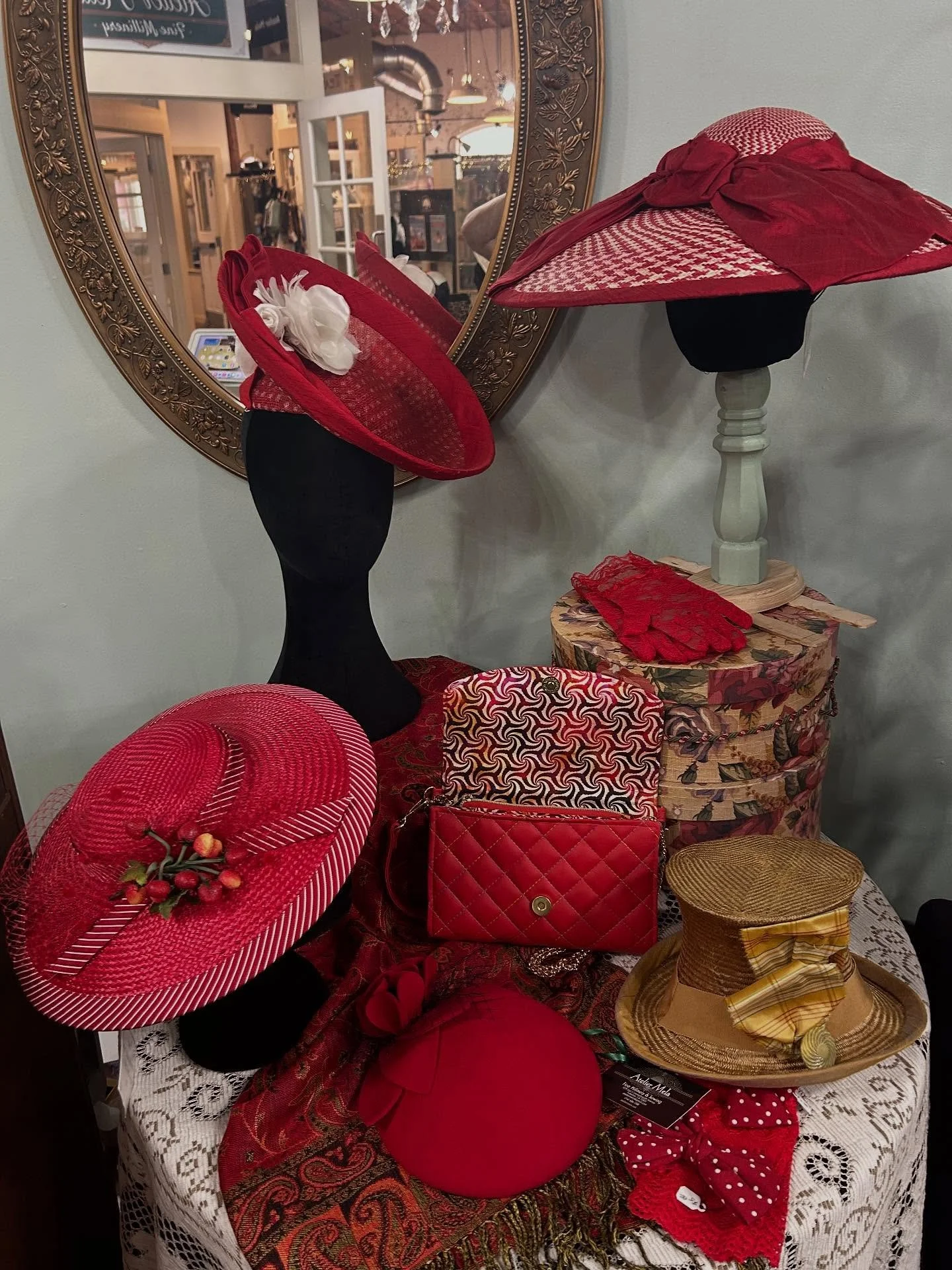 It&rsquo;s September and I need to clear out the straw hats before I put out the Fall and winter hats. ALL straws are 40% off unless they have a red dot (sinamey and bridal) and those are 50% off. Yes, I&rsquo;ll ship. See something you like or look 