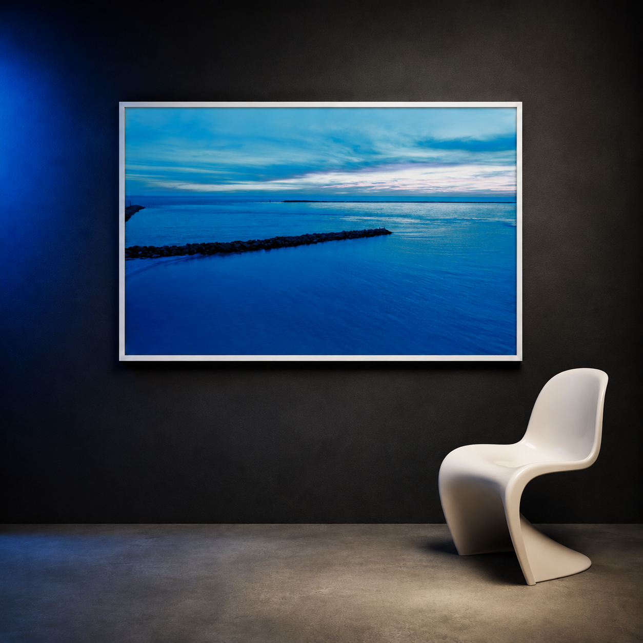 JETTY / 001 — 24×36 Framed Photographic Print