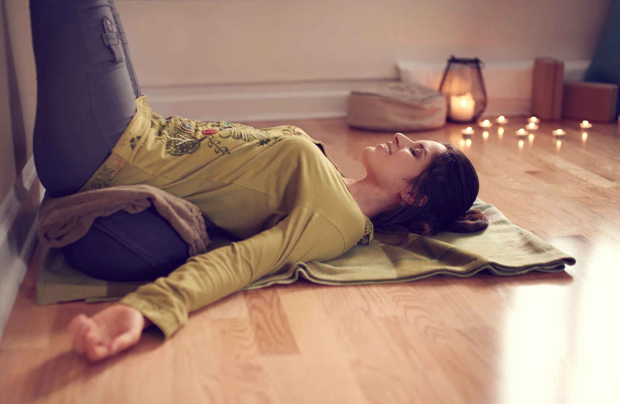 Restorative Yoga & Breathe Developed by the late B.K.S. Iyengar as a form of medicine, and still used in India today. Restorative Yoga is a series of soothing yoga postures, using props to fully support one’s body, allowing one to receive the full benefits of each pose. It is designed to engage the relaxation response, the para sympathetic nervous system, to induce a deep state of relaxation, moving toward balance and our natural rhythm. Private Session - 90 minutes $95 Semi-private Session - 90 minutes $115