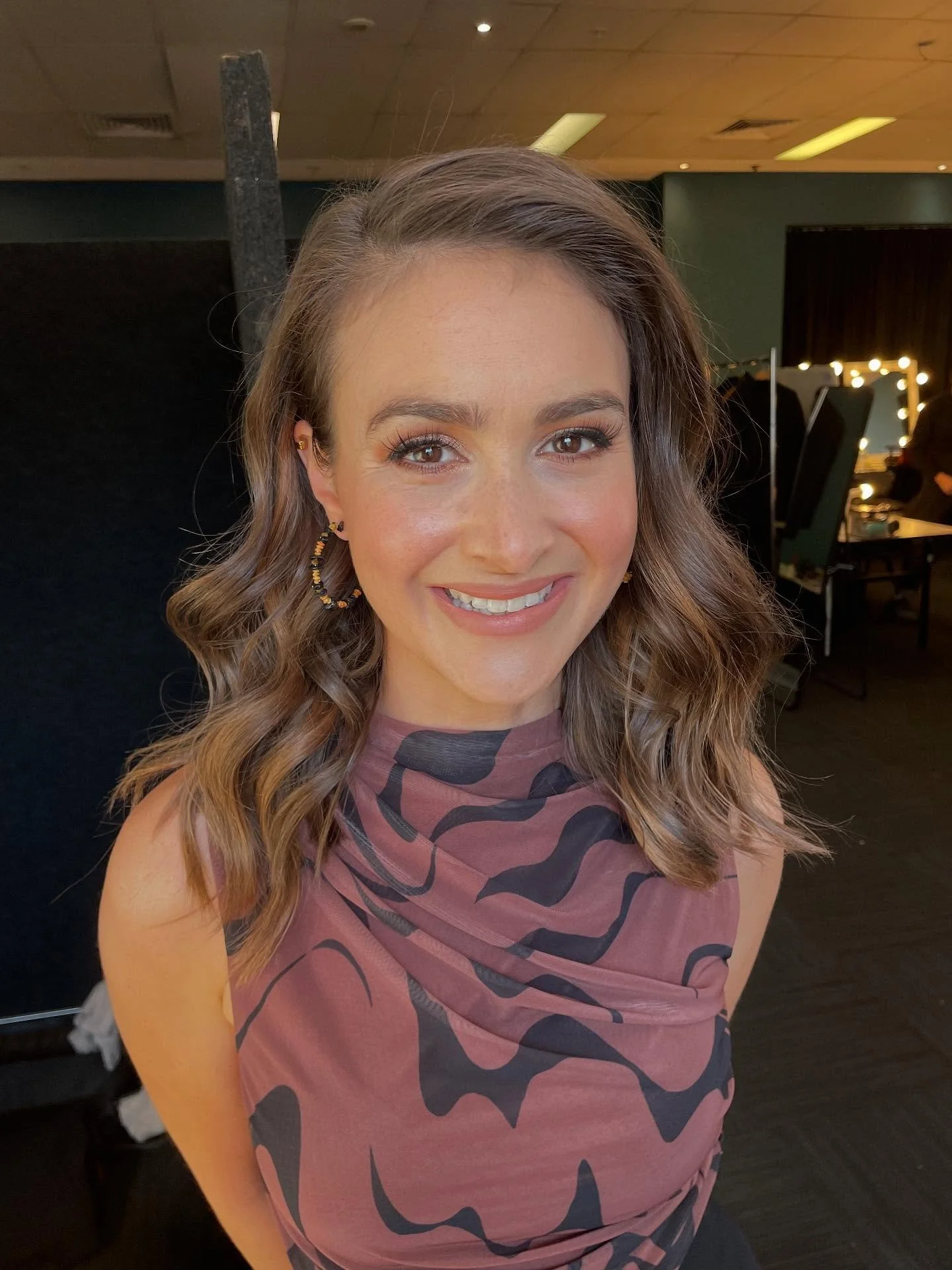 Always love working on this girl 😍 @bre_holden for @sbs_australia upfronts 
Products used to get this soft pretty glow:
@narsissist sheer glow foundation, @maccosmeticsanz long wearing concealer
@patricktabeauty cream contour bronzer 
@maccosmetic