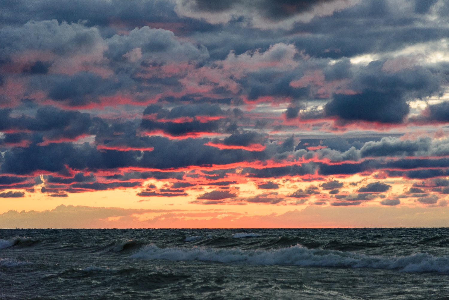 Lake Michigan Cloud Painting #3