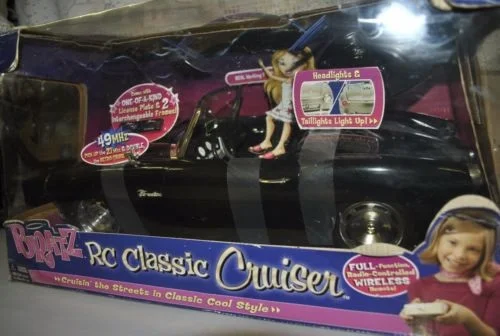 Bratz RC Classic Silver Cruiser One Of A Kind License Plate New Bratz RC Classic Silver Cruiser One Of A Kind License Plate New