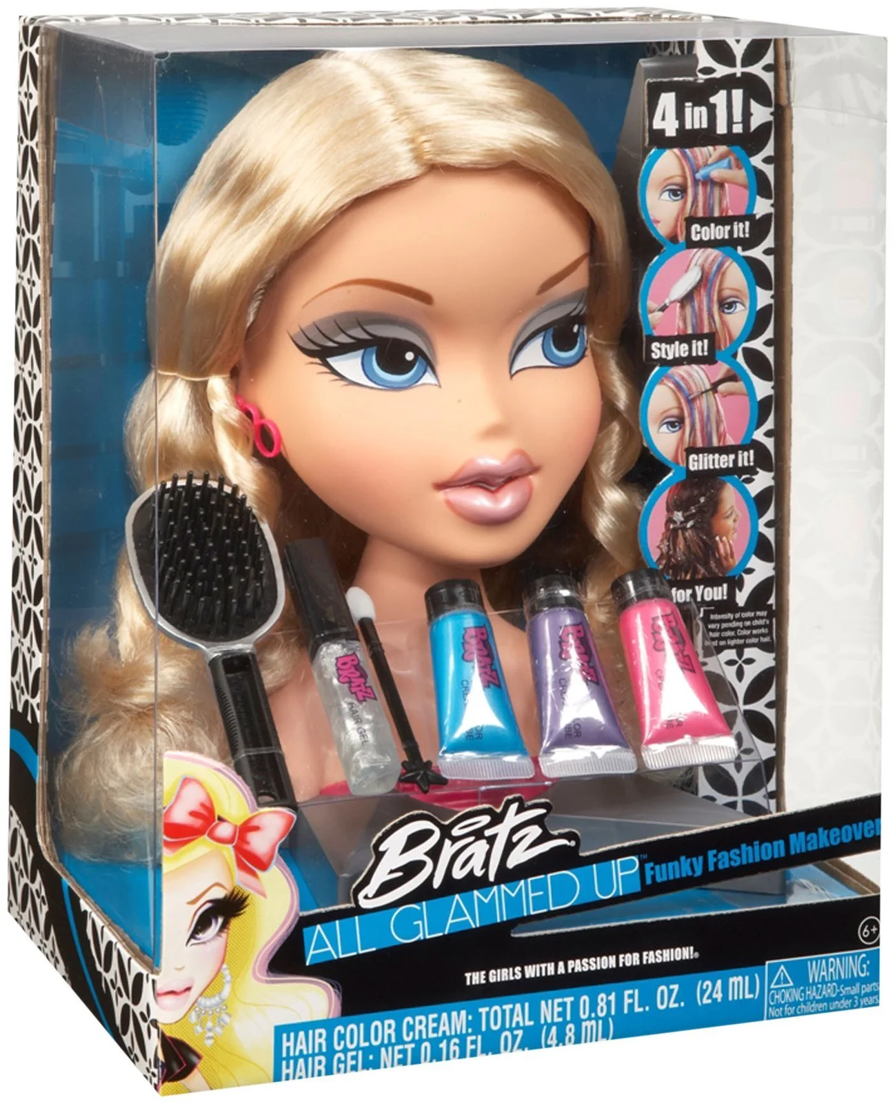 Bratz All Glammed Up Funky Fashion Makeover, Yasmin 