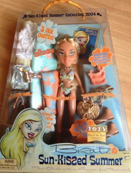 Bratz Sun Kissed Summer 2004 Yasmin Doll 3 HOT Outfits 2004 Toy Of