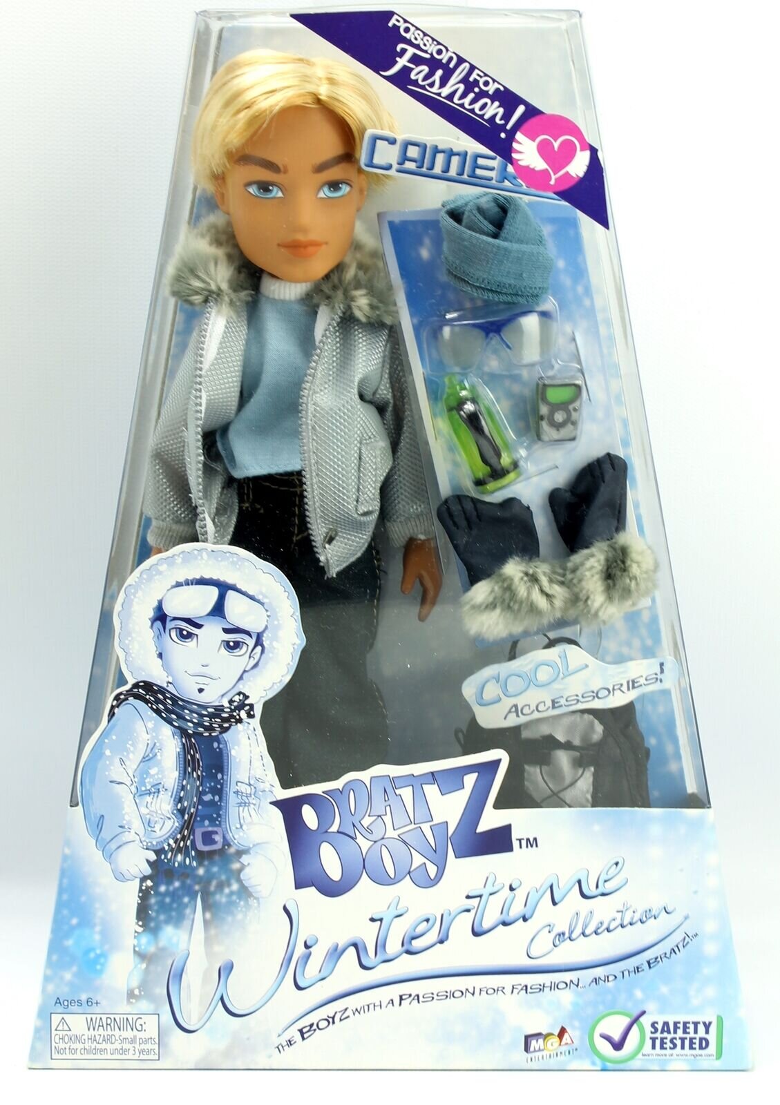 MGA Entertainment 378983 Bratz Boyz Wintertime Collection Cameron Doll for sale online