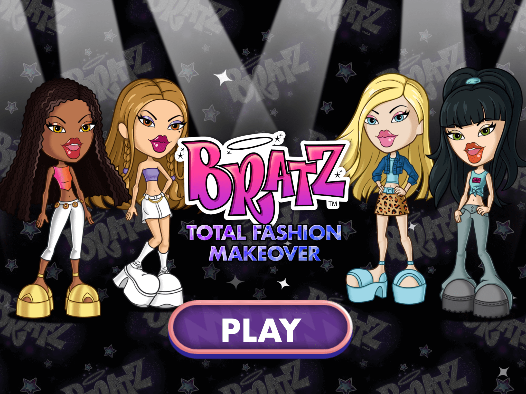 BRATZ MAKEOVER GAME jogo online gratuito em