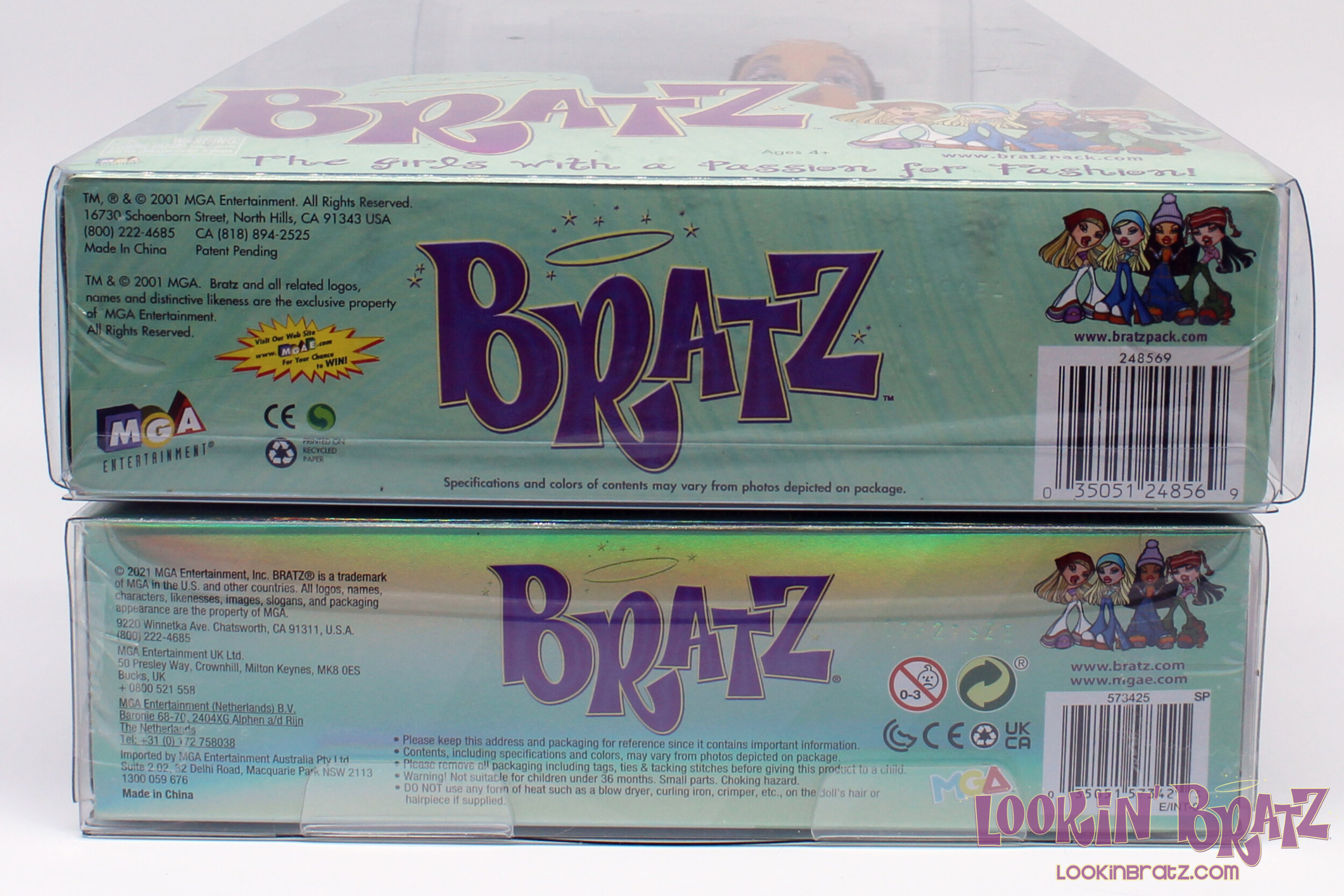 Bratz First Edition 2005 Re-Release vs. 2021 Re-Release Yasmin (Bottom)
