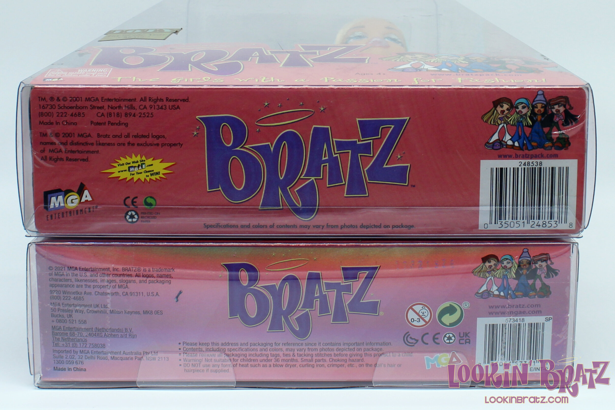 Bratz First Edition 2005 Re-Release vs. 2021 Re-Release Cloe (Bottom)