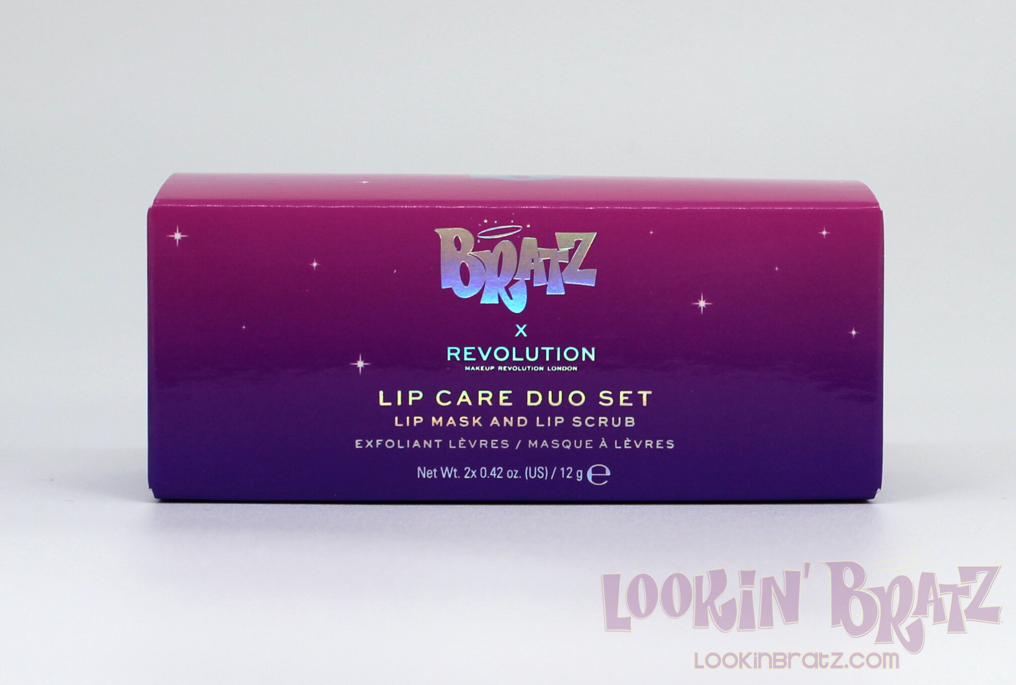 Bratz x Revolution Lip Care Duo Set Packaging