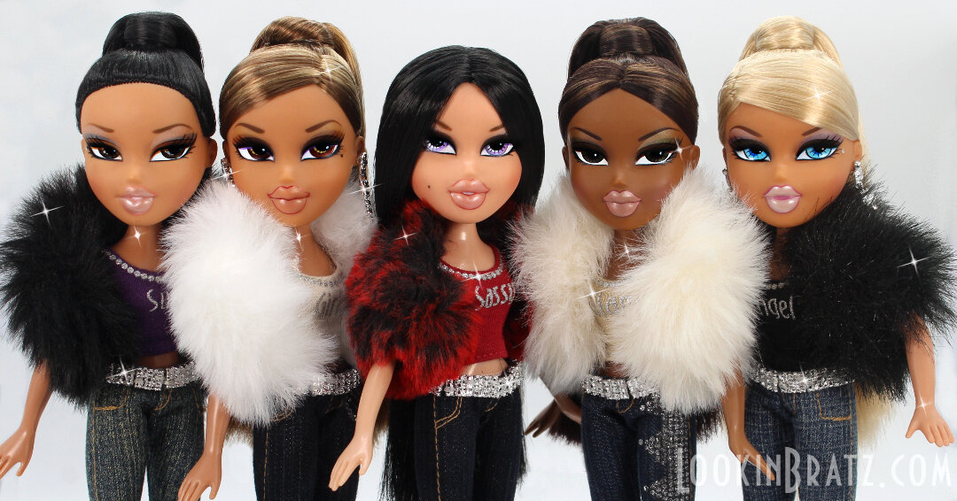 Bratz Forever Diamondz Jade, Yasmin, Sharidan, Sasha, and Cloe