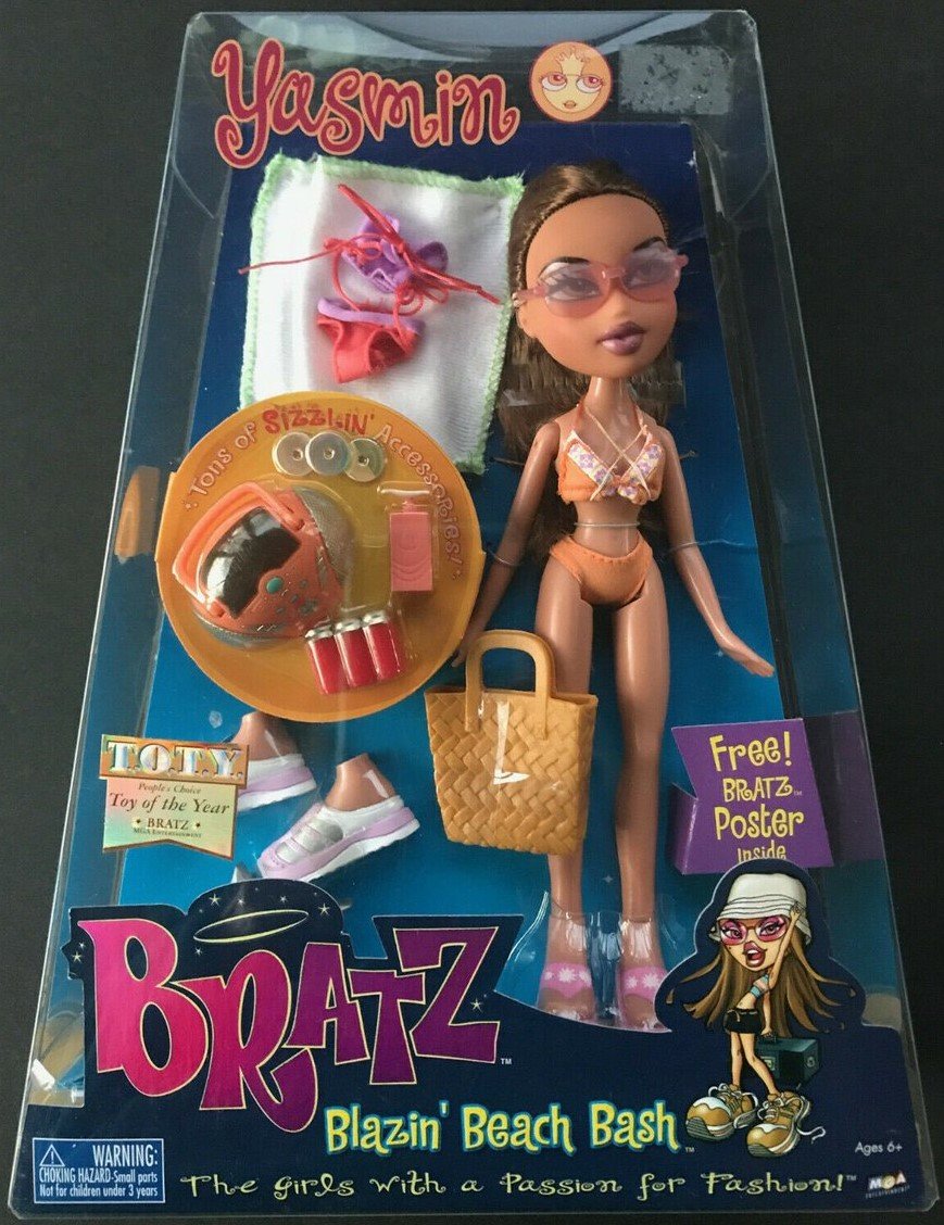 Bratz 2002 Yasmin Beach Party Limited Edition Doll with Tag
