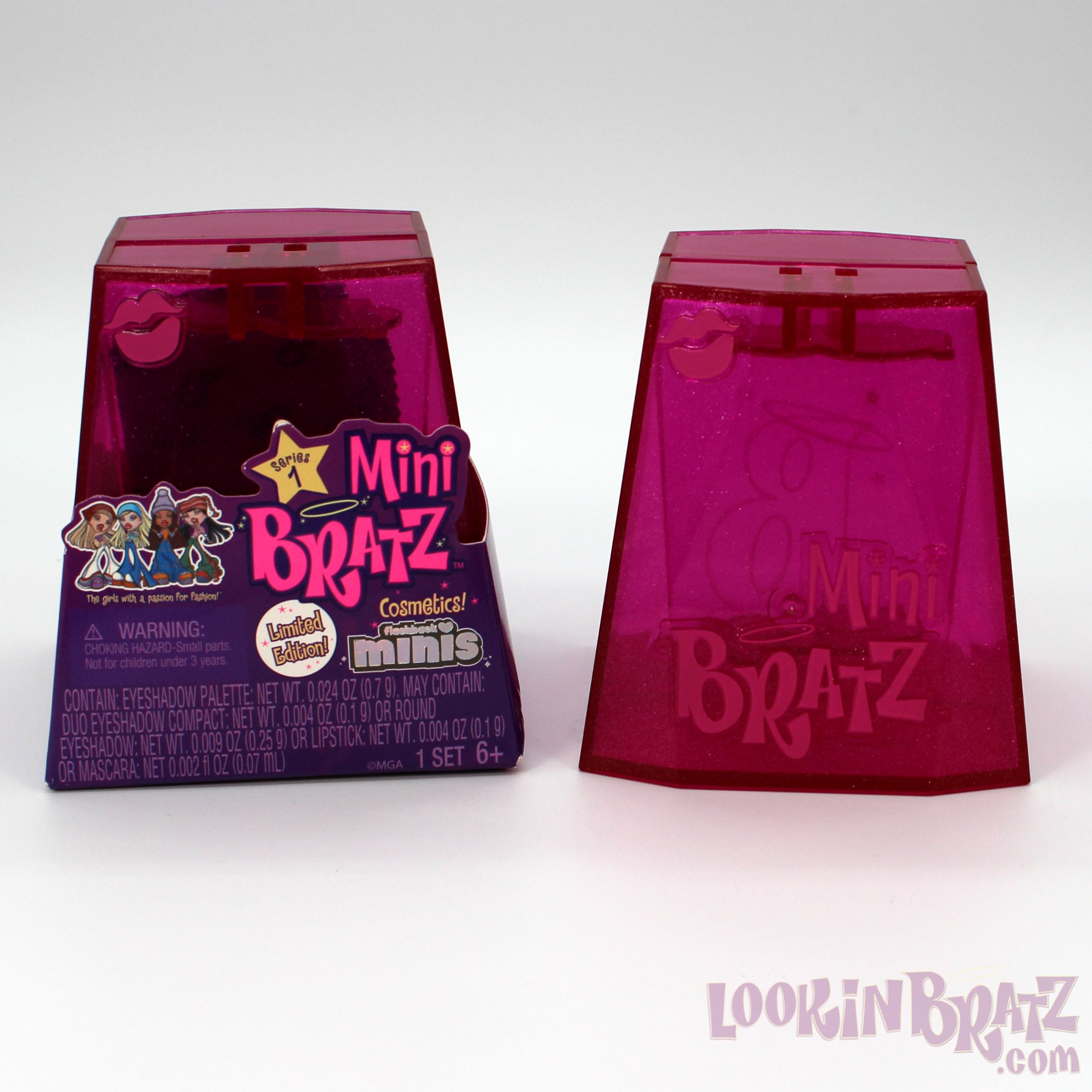 Mini Bratz Cosmetics Packaging