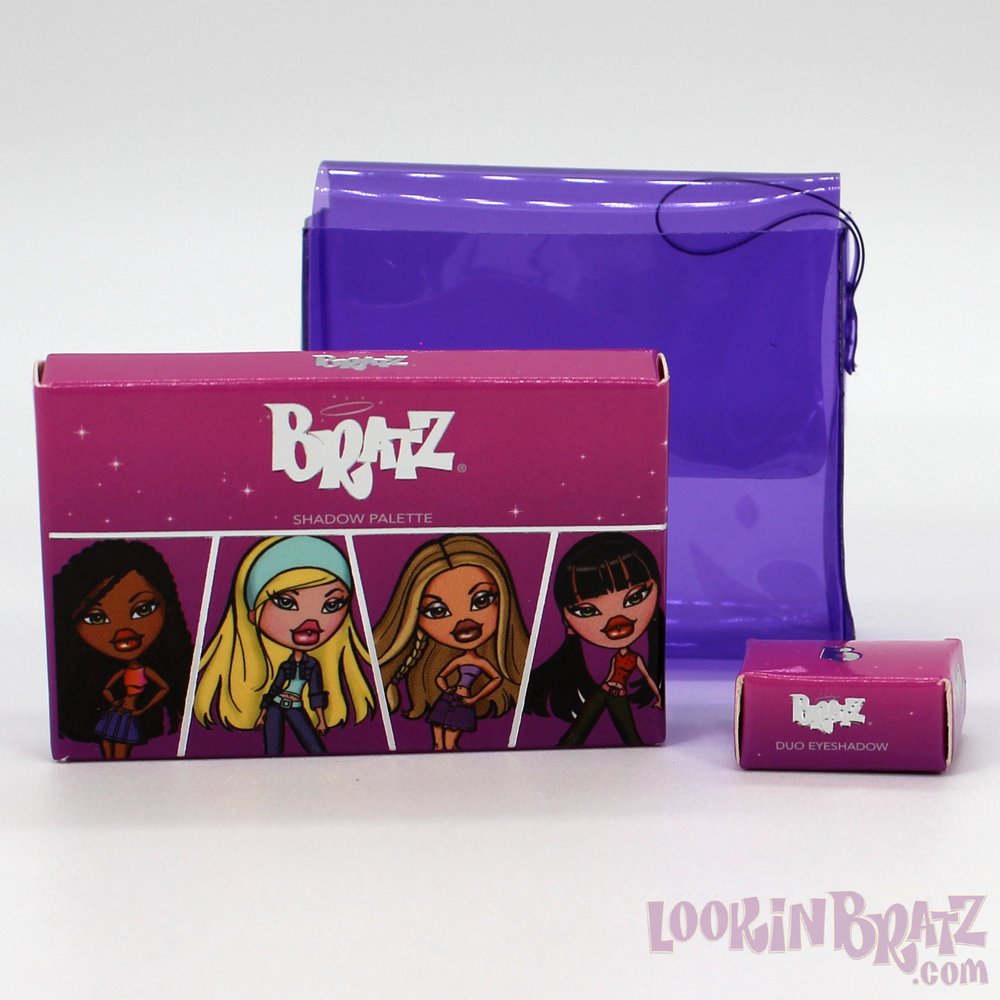 Mini Bratz Cosmetics Large Shadow Palette and Duo Eyeshadow (Packaging)